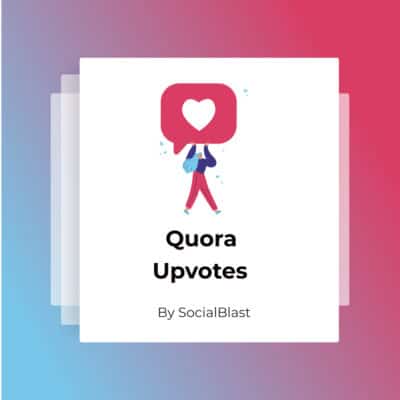 Upvotes Quora