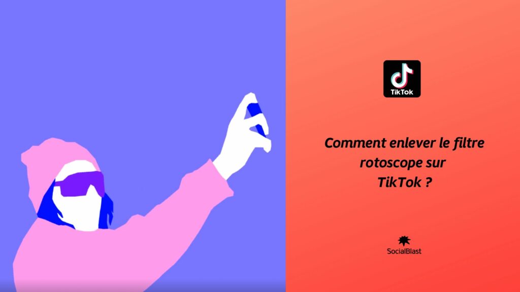 How to remove the rotoscope filter on TikTok