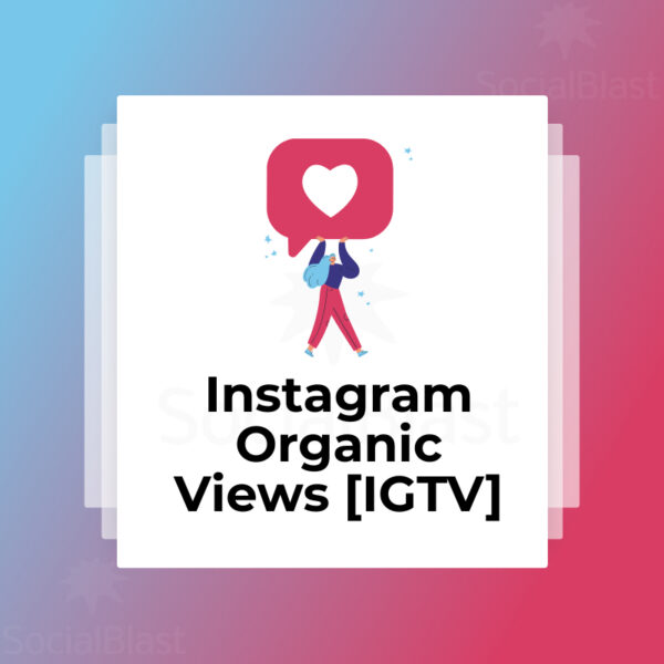 Organická zhlédnutí na Instagramu [IGTV]