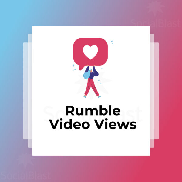 Visualizações de vídeo do Rumble