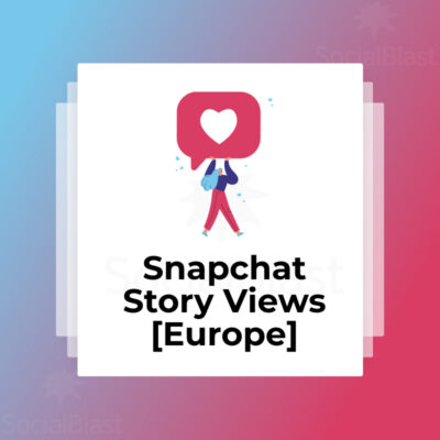 Vistas de historias Snapchat [Europa]