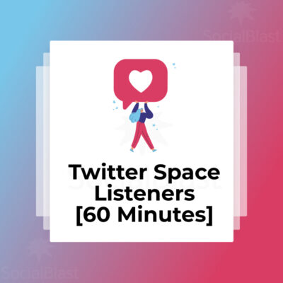 Twitter Space Listeners _[60 minut]