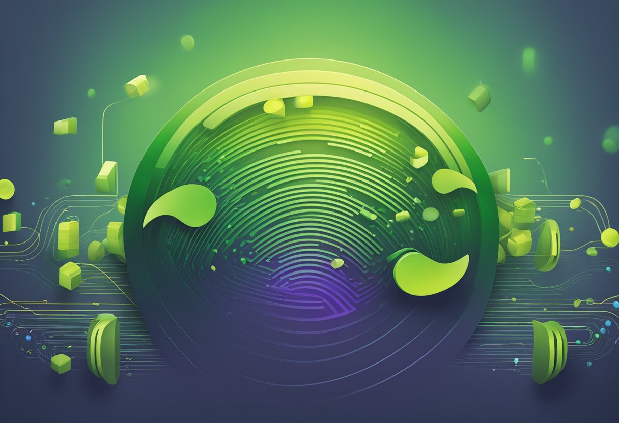 En grafikk av Spotify logoen som utvides til andre plattformer med økende lytting