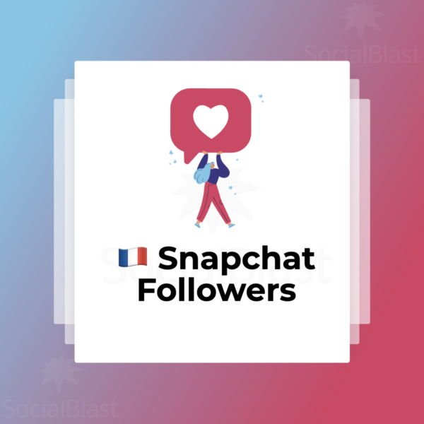 🇫🇷 Snapchat Followers France