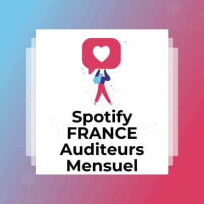 Spotify FRANCE Auditeurs Mensuel